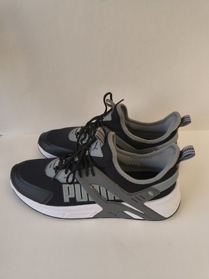 PUMA Mens pacer plus Lace Up Sneakers Shoes Casual Black Size 12