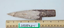 6.5" Stone Knife Blade - Skinning - Hunting - Ornamental - Craft- Hand Knapped