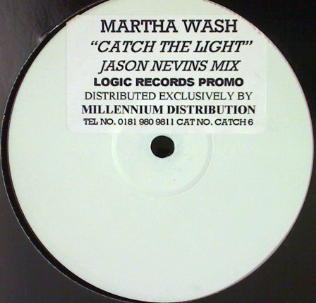 Martha Wash - Catch The Light - Used Vinyl Record 12 - 46 - Promo - H5628z - Zdjęcie 1 z 1