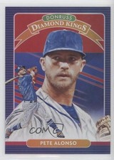 2020 Panini Donruss Diamond Kings Holo Red Pete Alonso #7 02k7