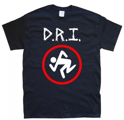 D.R.I. Shirt Hardcore Thrash Punk Band Graphic Tee Classic Vintage Reprint