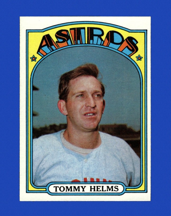 1972 Topps Set-Break #204 Tommy Helms NR-MINT *GMCARDS*