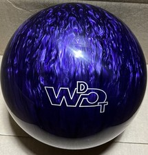 Columbia 300 White Dot Purple Swirl 16 lb Bowling Ball New in Original Box 1998