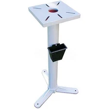Pedestal Stand for Bench Grinders 9-3/4" Square Mounting Surface