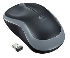 Logitech M185 Wireless Optical Mouse, 2.4GHz with USB Mini Receiver