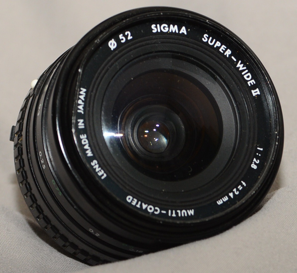 Sigma 24mm f2.8 Super Wide II Manual Focus Nikon F Mount Sigma 24mm f2.8 Super Wide II Manual Focus Nikon F Mount