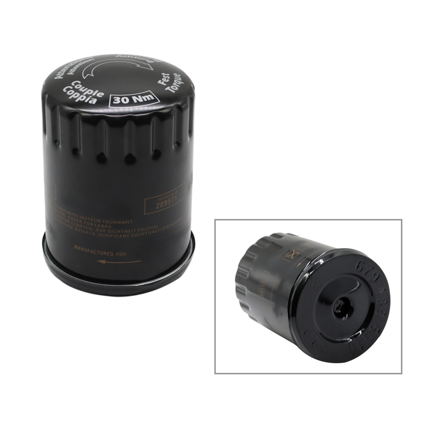 Maserati Quattroporte Oil filter P/N 289571