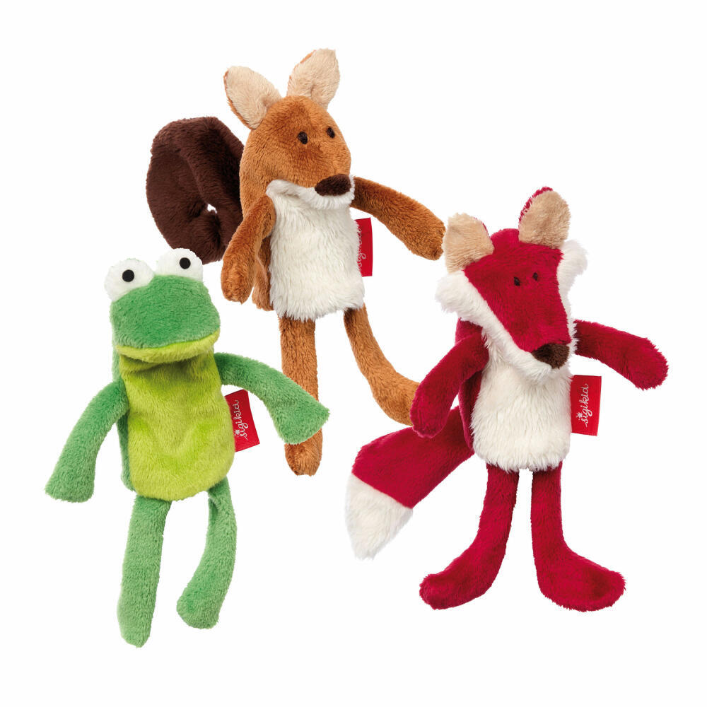 Sigikid Fingerpuppenset Waldfreunde 3-tlg. Fingerpuppe Finger Puppe