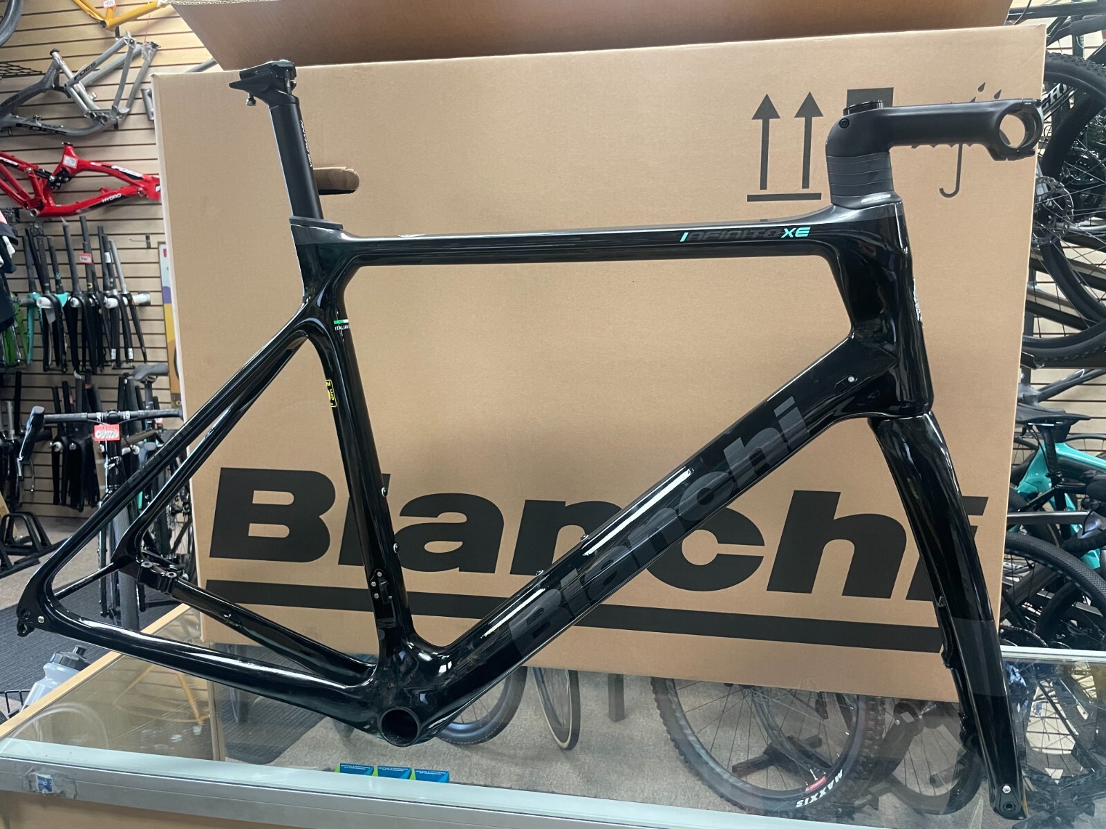 Bianchi Infinito XE Carbon Road Bike Disc Frameset