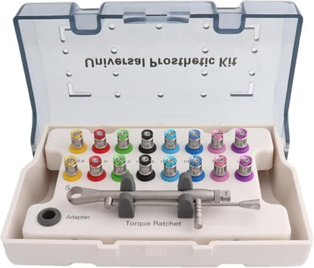 Fransande-Implant Torque Wrench Kit, Dental Restoration Tools, Universal Implant
