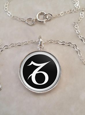 Sterling Silver .925 Pendant Necklace Choose Your Astrological Sign Symbol 