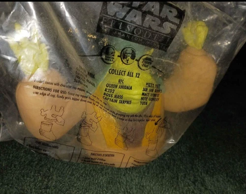 Vintage 1999 "Boss Nass" Star Wars Episode 1 Phantom Menace Cup Topper Only