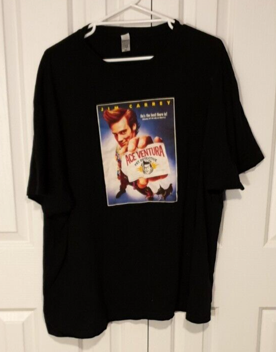 ACE VENTURA: PET DETECTIVE Movie Poster Print Jim Carrey T-Shirt