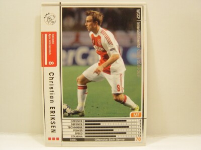 Panini WCCF 2010-11 Christian Eriksen 1992 Danmark　No.8 AFC Ajax Rookie Card 171