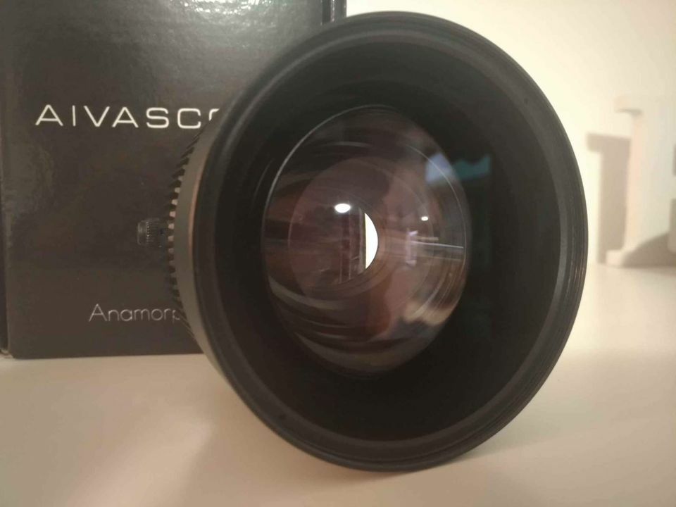 Aivascope 1.5x anamorphic lens amber fare | eBay