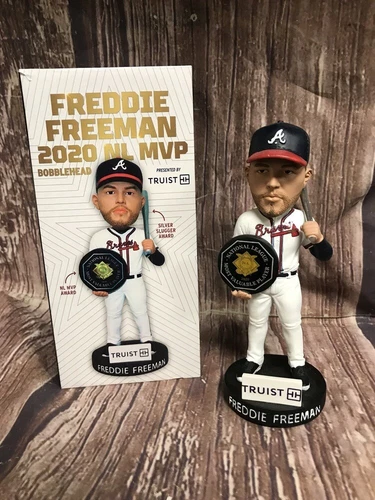 Atlanta Braves Freddie Freeman 2020 NL MVP Truist Bobblehead PPSJKI 337062