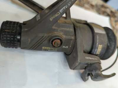 USED Zebco Prostaff PS20 Graphite Spinning Fishing Reel | eBay