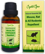 Makes 10+ Litres of Mouse, Rat & All Rodent Repellent Spray. Peppermint Oil & &