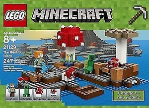 lego minecraft isla champiñon