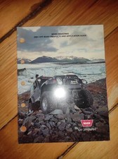 2001 Warn Industries Off-road Products Catalog Winch Hs9500i M8274-50 Xd9000i