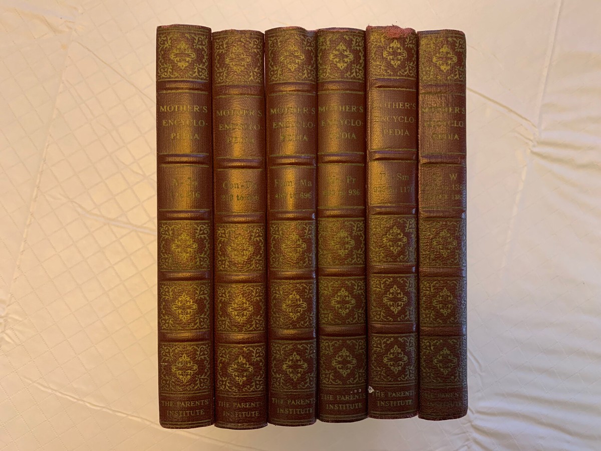 The Mothers Encyclopedia, Complete-6 Volumes, 1951 Edition
