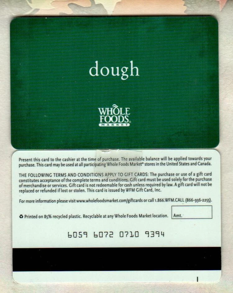 Whole foods e gift card deals