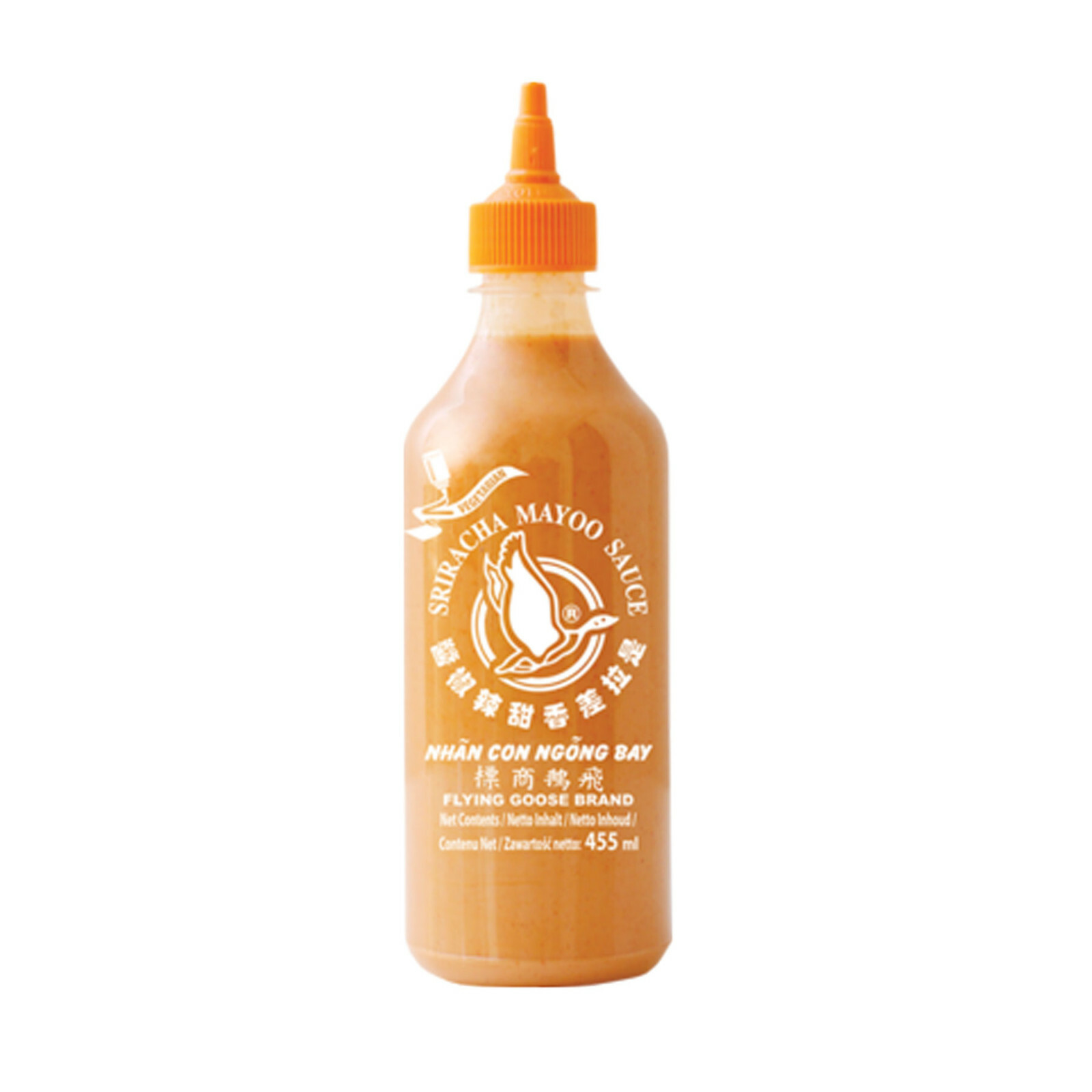 455ml Sriracha Mayosauce Flying Goose Brand Mayo Sauce Mit Chili 20% scharf