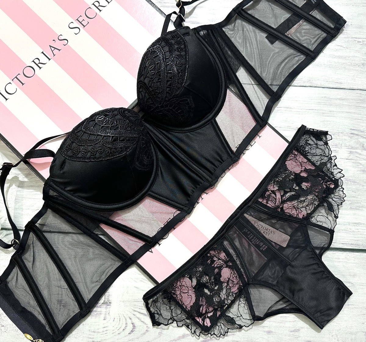 Victoria's Secret Dream Angels Lined Balconet Bustier Bra Top
