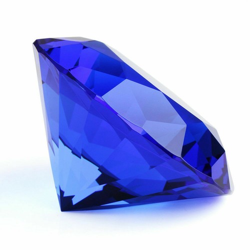 120mm/5'' Home Office Decor Wedding Decoration Glass Diamond Shape Paperweight - Picture 10 of 14