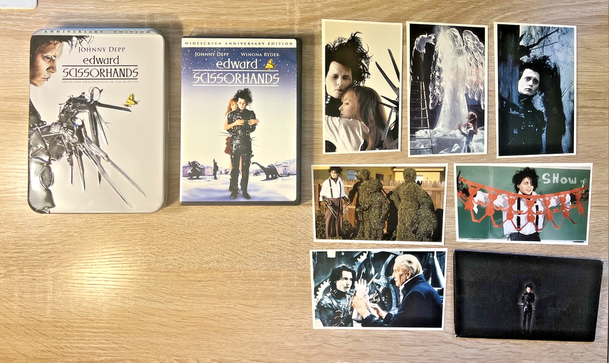 Edward Scissorhands Anniversary Edition Collectible DVD Tin Set