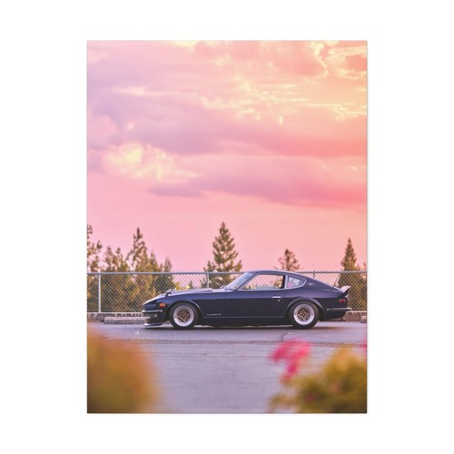 Nissan 240z High Resolution Museum Quality Vertical Canvas Print #017 - Picture 2 of 10