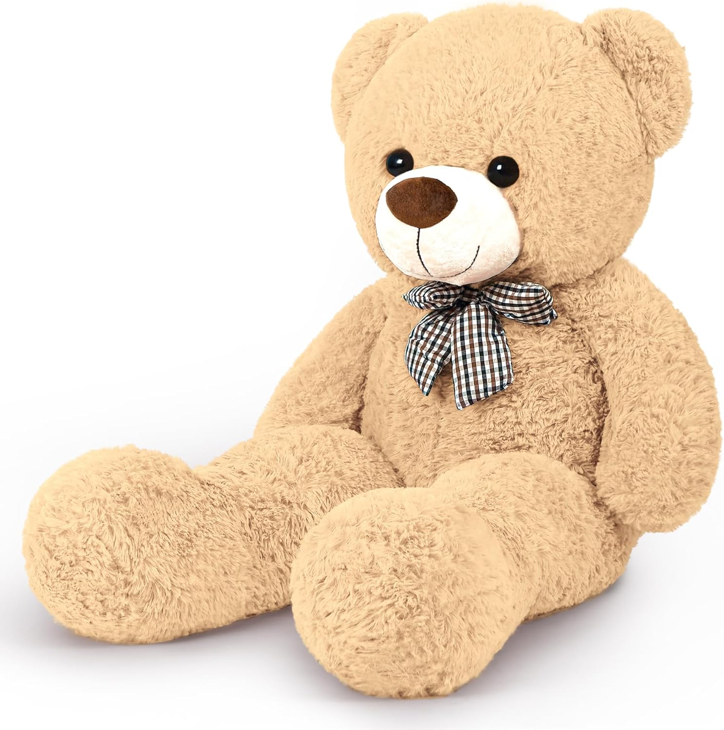 Giant Teddy Bear 55 Inches Stuffed Animal Plush Bear for Girls Boys Cuddly Teddy