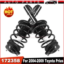 2Pcs Loaded Front Complete Struts Shocks Spring & Mount For Toyota Prius 2004-09