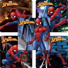 SmileMakers Spiderman Stickers, 2"-12", Assorted Designs, 100/Pk