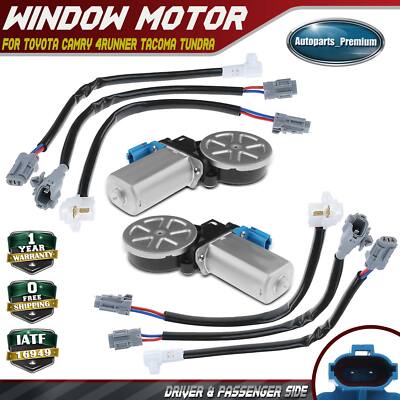 2PCS Power Window Lift Motor for Toyota 4Runner 84-02 Camry Sienna Tacoma Tundra