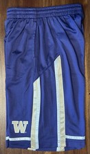 NWOT NIKE Dri-Fit Washington Huskies Basketball Shorts Size Youth Large
