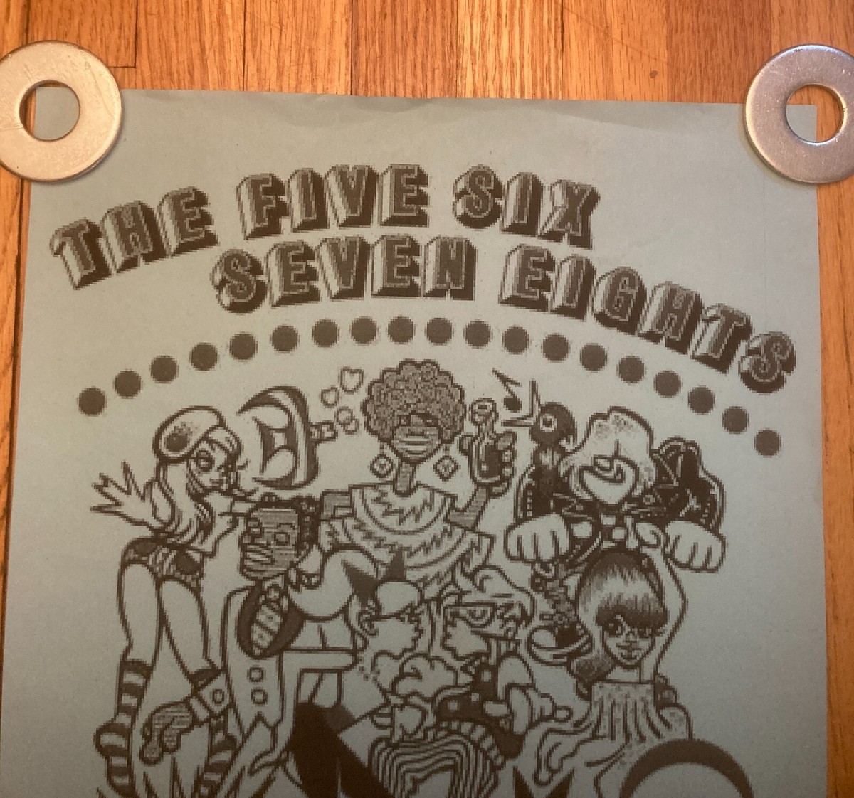The 5.6.7.8's Gig Poster 7th Street Entry Minneapolis Original | eBay