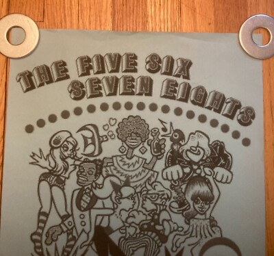 The 5.6.7.8's Gig Poster 7th Street Entry Minneapolis Original | eBay