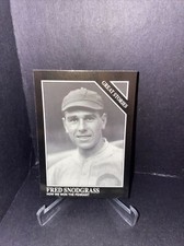 1991 Conlon TSN Baseball #168 Fred Snodgrass Story