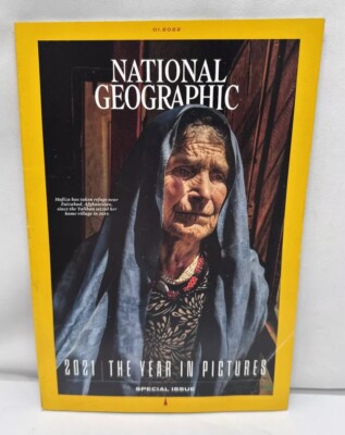 NATIONAL GEOGRAPHIC Magazine (January, 2022) 2021 THE YEAR IN PICTURES 128 PAGES