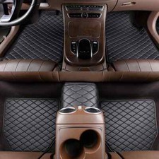5 pcs Waterproof Leather Car Floor Mats Universal Auto Foot Pad Protector Carpet