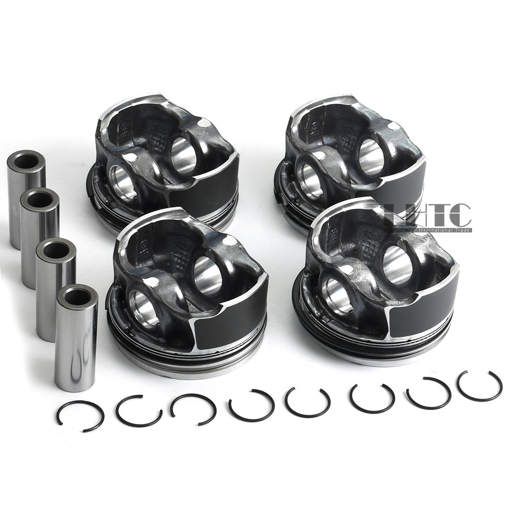 Pistons Rings Oversize 83.01mm +0.5mm Φ21mm For Audi A3 A4 A5 VW Tiguan