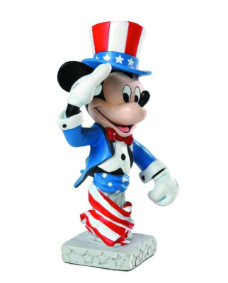 WALT DISNEY GRAND JESTER MICKEY MOUSE 4035561 BRAND NEW BOXED PATRIOTIC