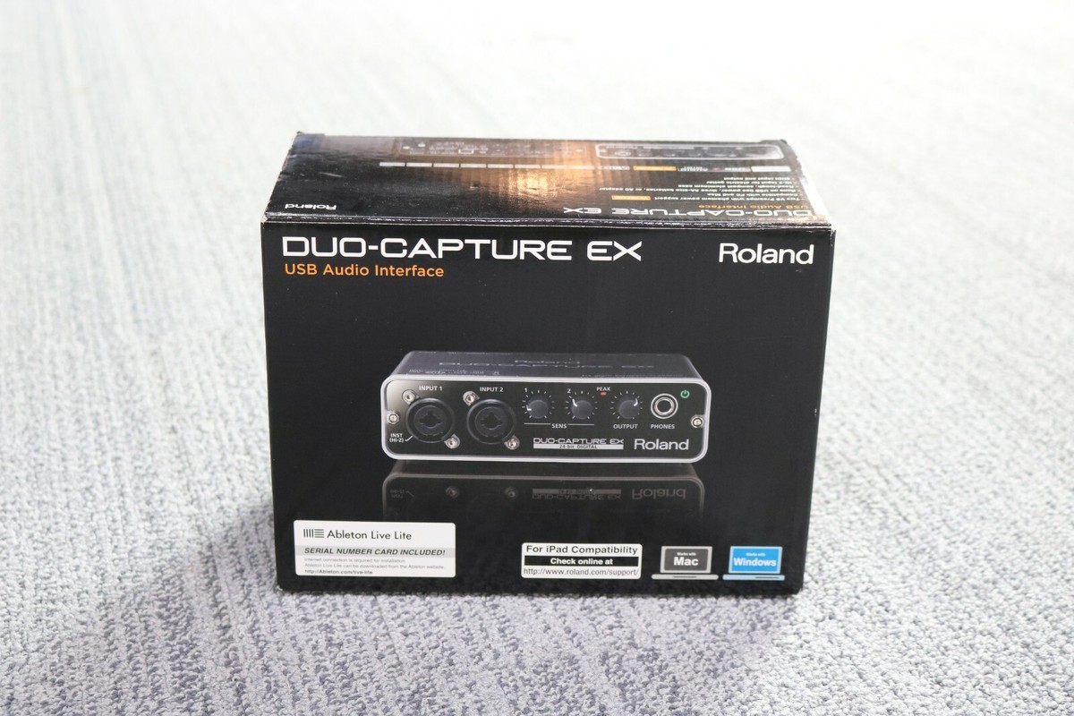 Rolandオーディオインターフェイス DUO-CAPTURE EX UA-22 ROLAND ( ローランド ) DUO-CAPTURE EX UA-22 オーディオ