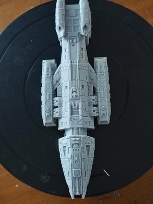 Battlestar Galactica Valkyrie Class Quad Landing Bays Troop Carrier 3d Resin 10''