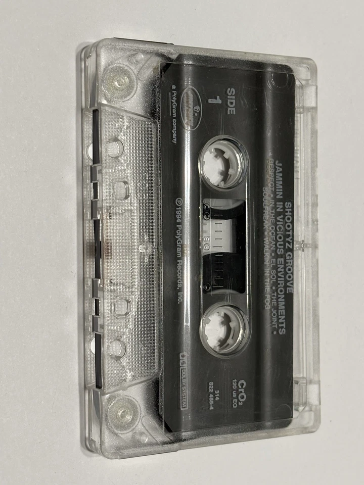 Shootyz Groove Jammin In Vicious Cassette Tape 1994 Mercury CRC P4 22465 - Image 3 of 4