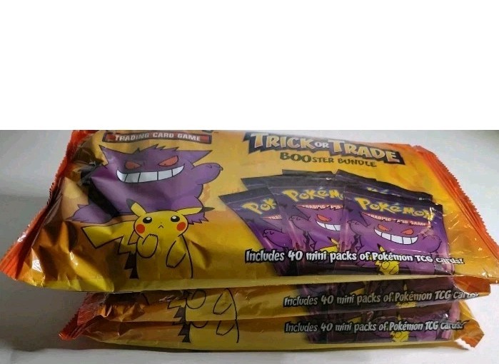 pokemon trick or trade booster bundle 120 pack 2022 Pokemon TCG TRICK OR TRADE BOOSTER BUNDLES New & Sealed Halloween 120  PACKS