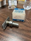 Bronze 1964-1966 Ford truck distributor cam with square shaft, worn blue box labeled “CAM ASSEY CATZ-12210-D 1 PC.”