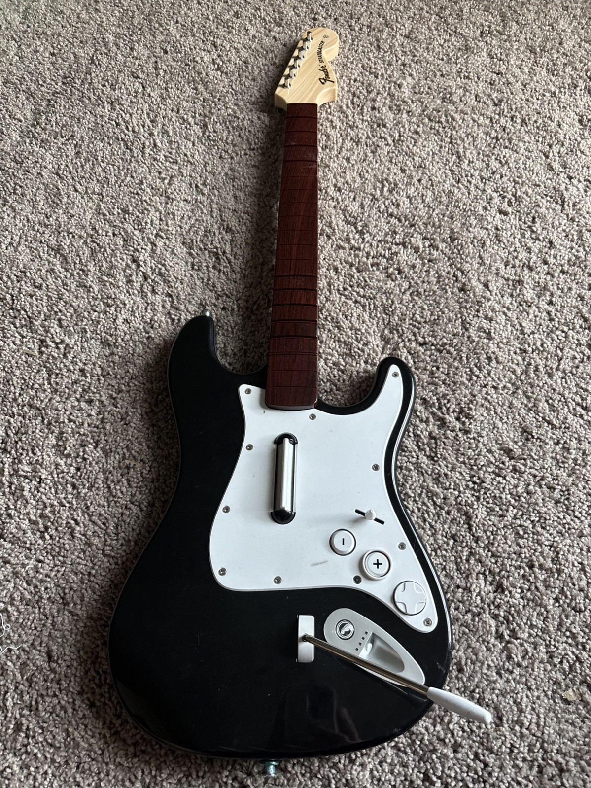 Harmonix Fender Stratocaster PS3 Wireless Guitar Controller - Black (822151)