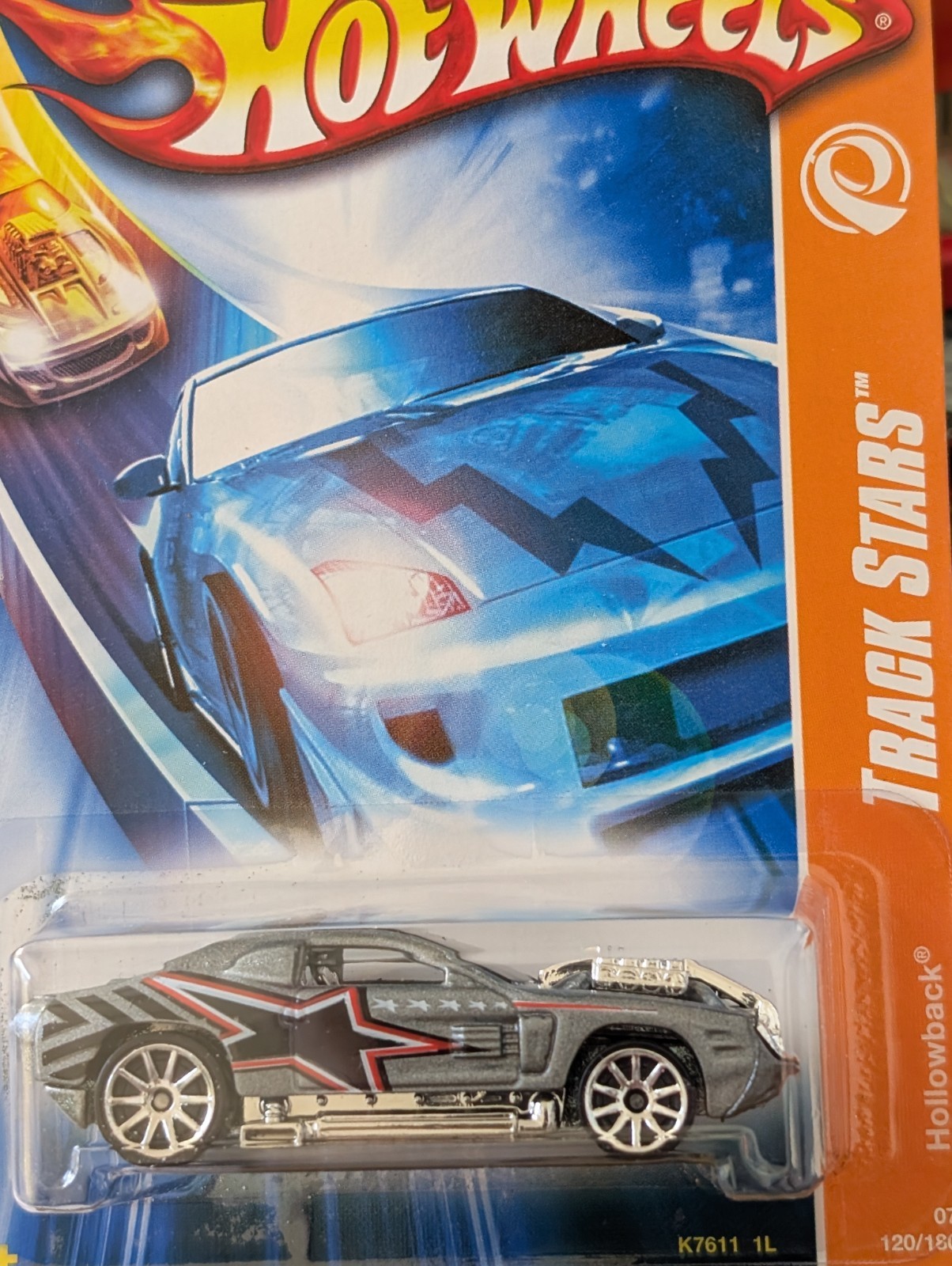 Hot Wheels 2007 Hollowback #120 Gray